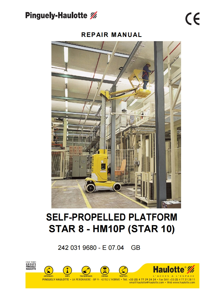 维修维护说明书手册STAR8-STAR10