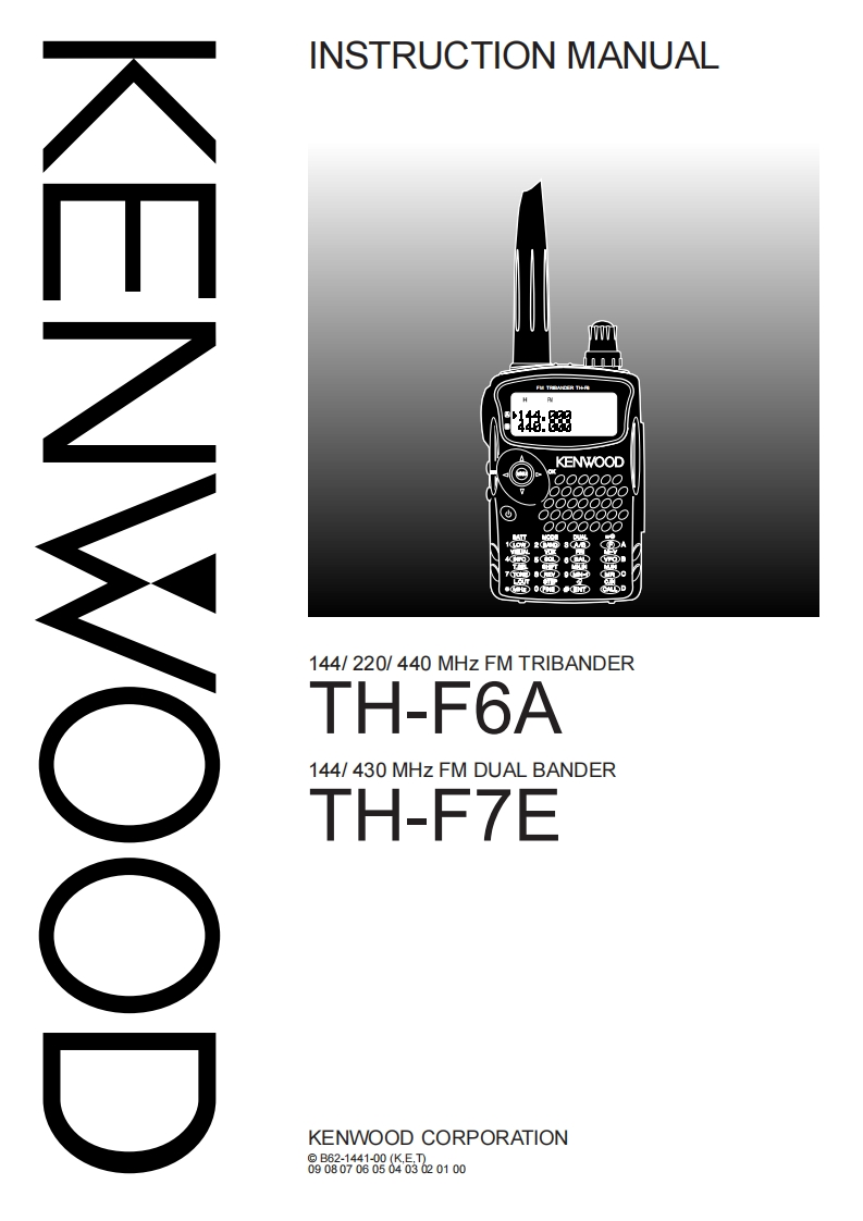 编号13_建伍KENWOOD-thf7e_thf6a_使用说明书手册