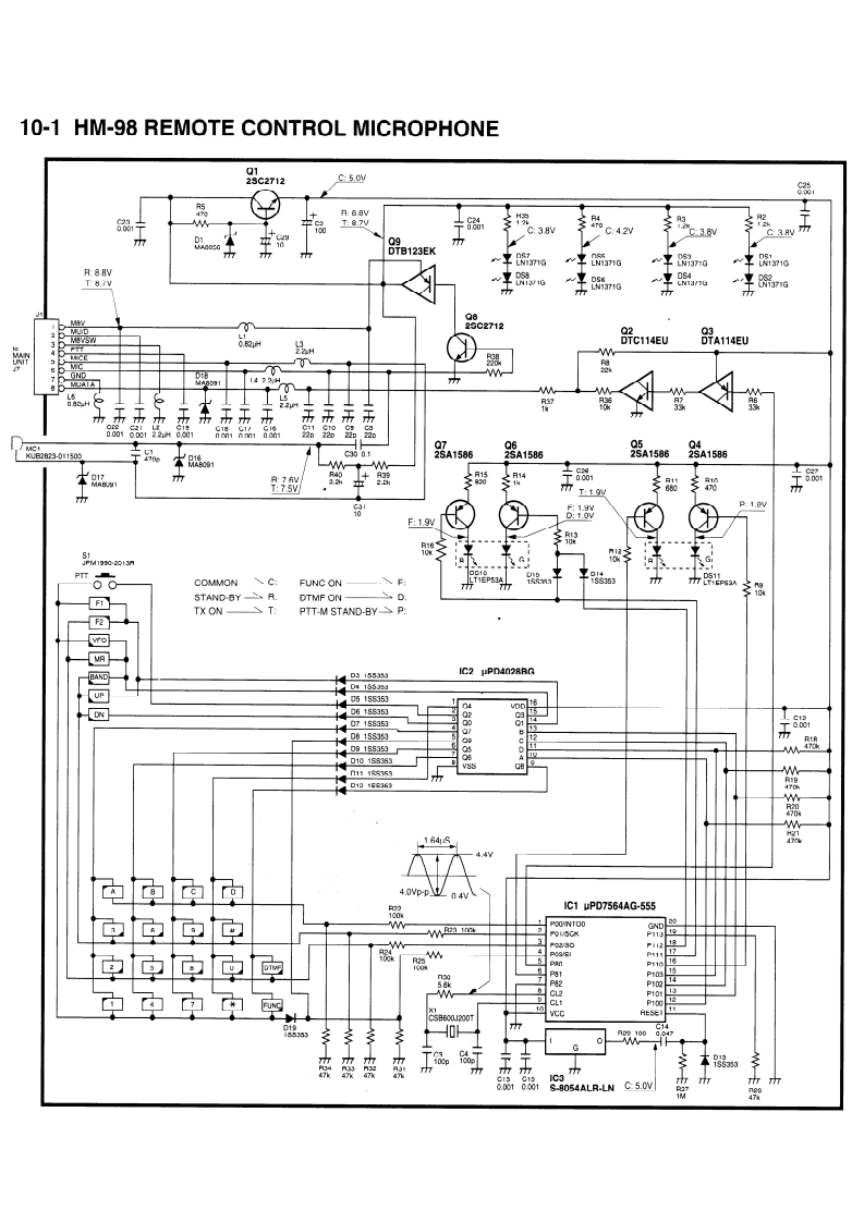 编号22：艾克幕ICOM-hm-98-sh维修手册
