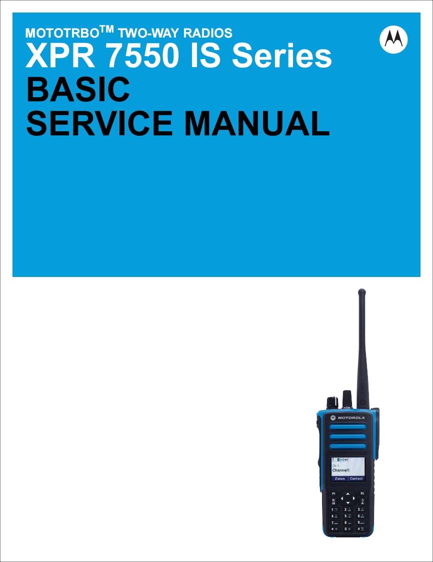 编号39：摩托罗拉MOTOROLA-XPR7550ISSeriesBasic维修手册68009608001-B