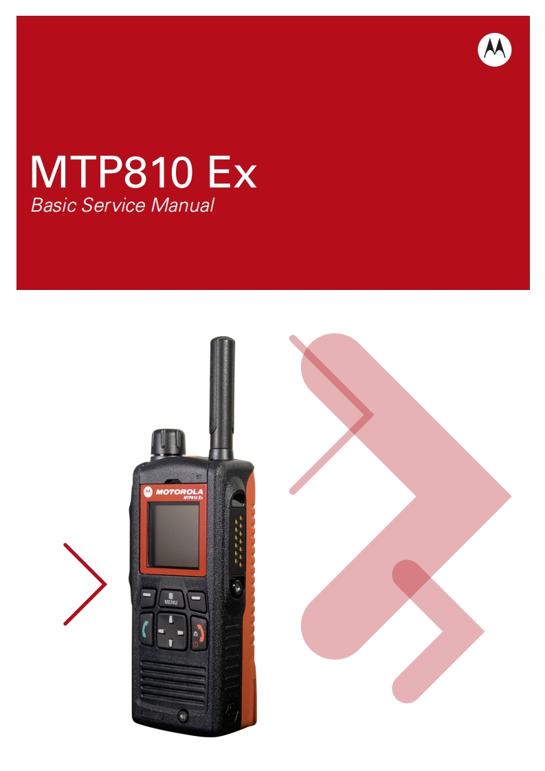 编号42：摩托罗拉MOTOROLA-MTP810ExTETRABasic维修手册6866588D13-A