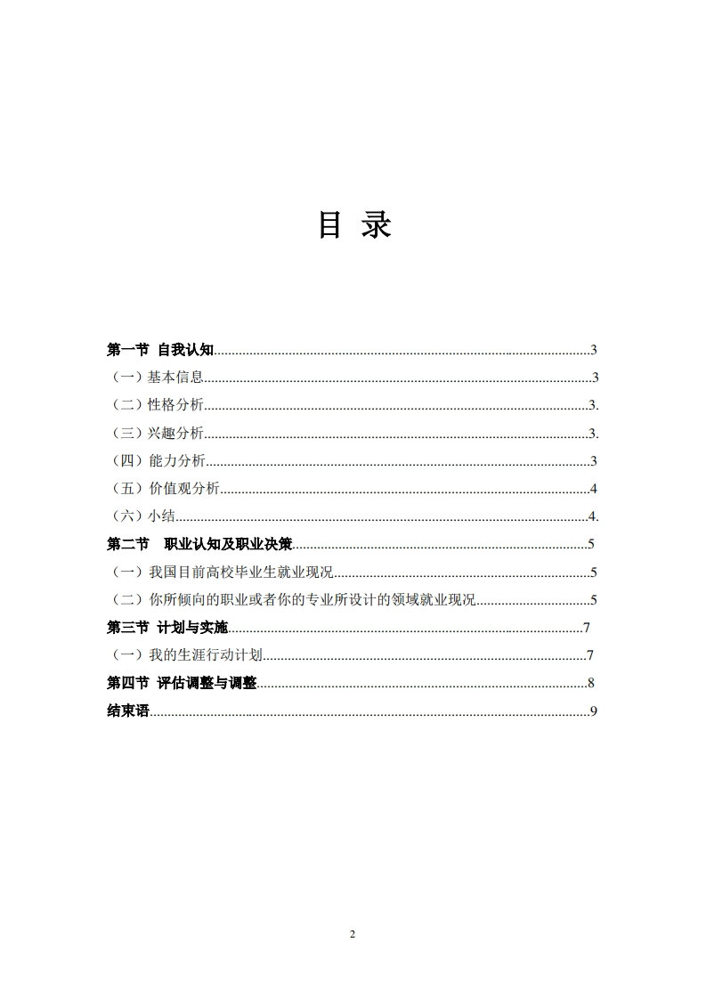 网络工程-职业生涯规划书