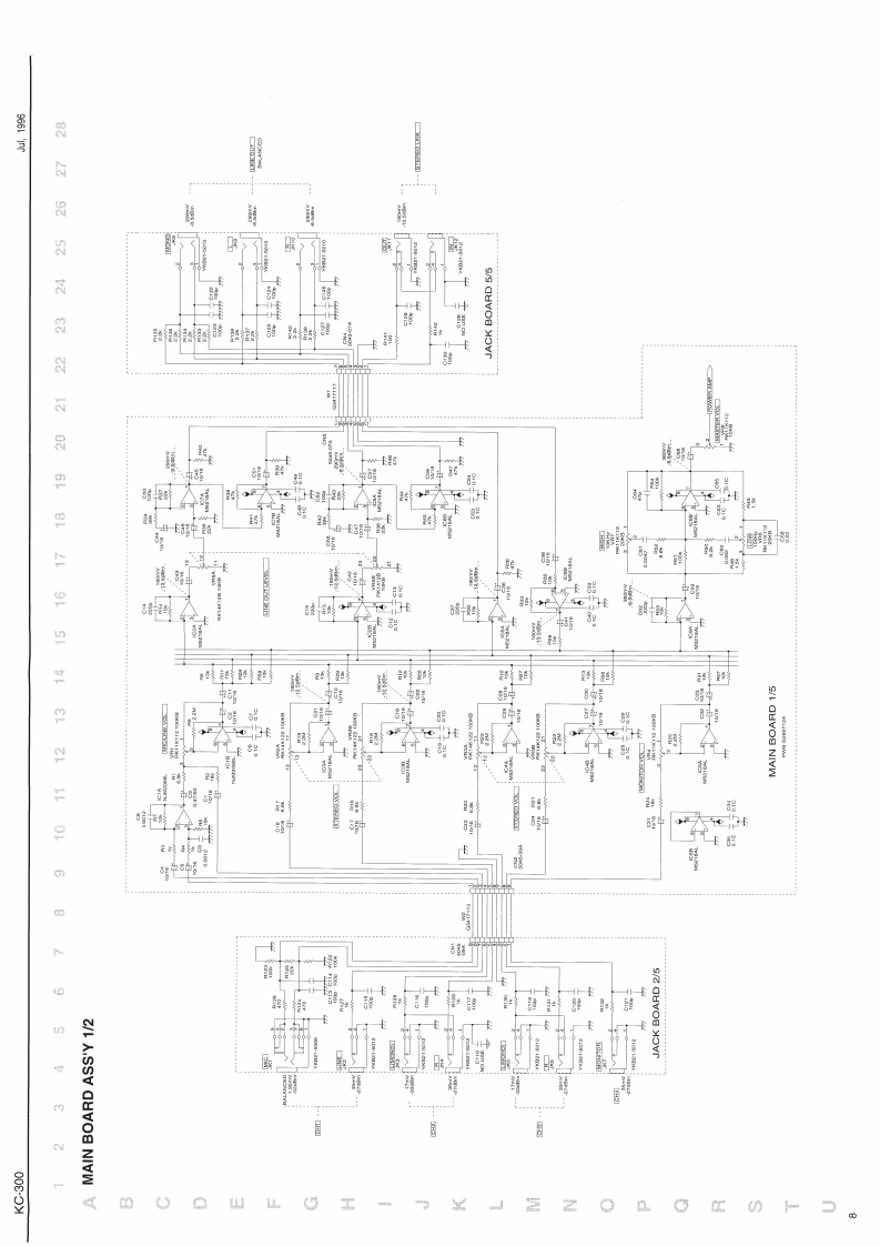 罗兰Roland-KC-300-Preamp-Schematic电器原理图