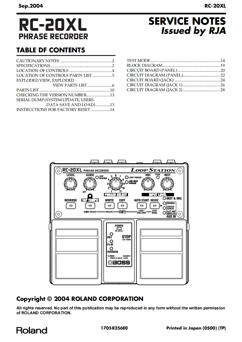 罗兰Roland-RC-20xl