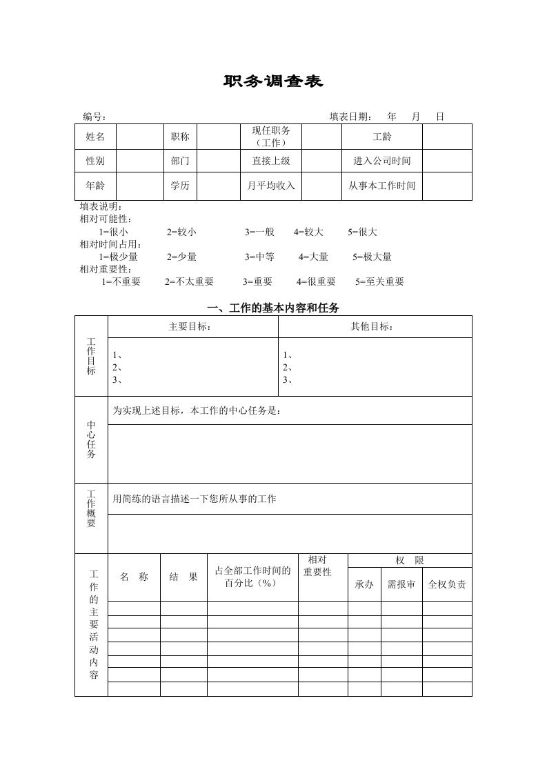 职务调查表新质力文库 - 聚焦新质生产力发展的数字化知识库_行业洞察 / 理论成果 / 实践指南免费下载新质力文库