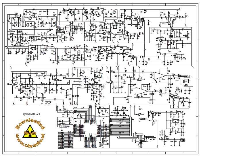 自由通Anytone_at608-rf-v3维修用电器原理图册
