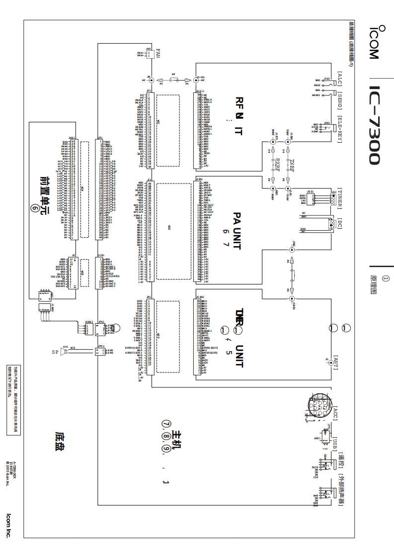 艾可慕IC-7300_Schematic_Diagram操作说明书手册20260331中文版