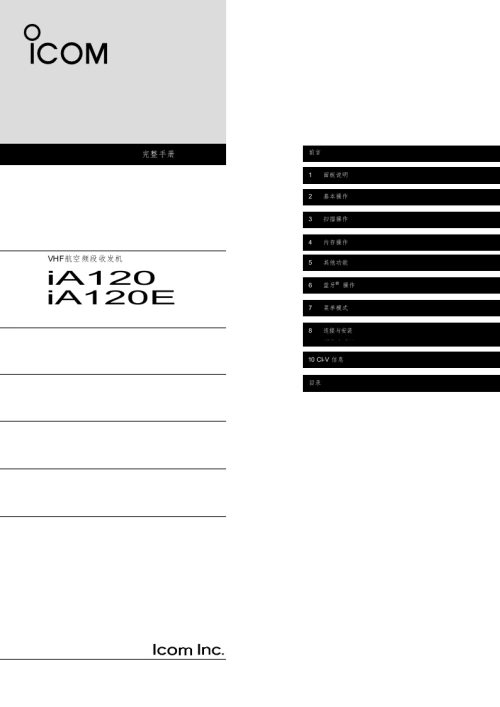 艾可慕ICOM-A120-Manual-Full使用操作说明书手册中文版-找手册网