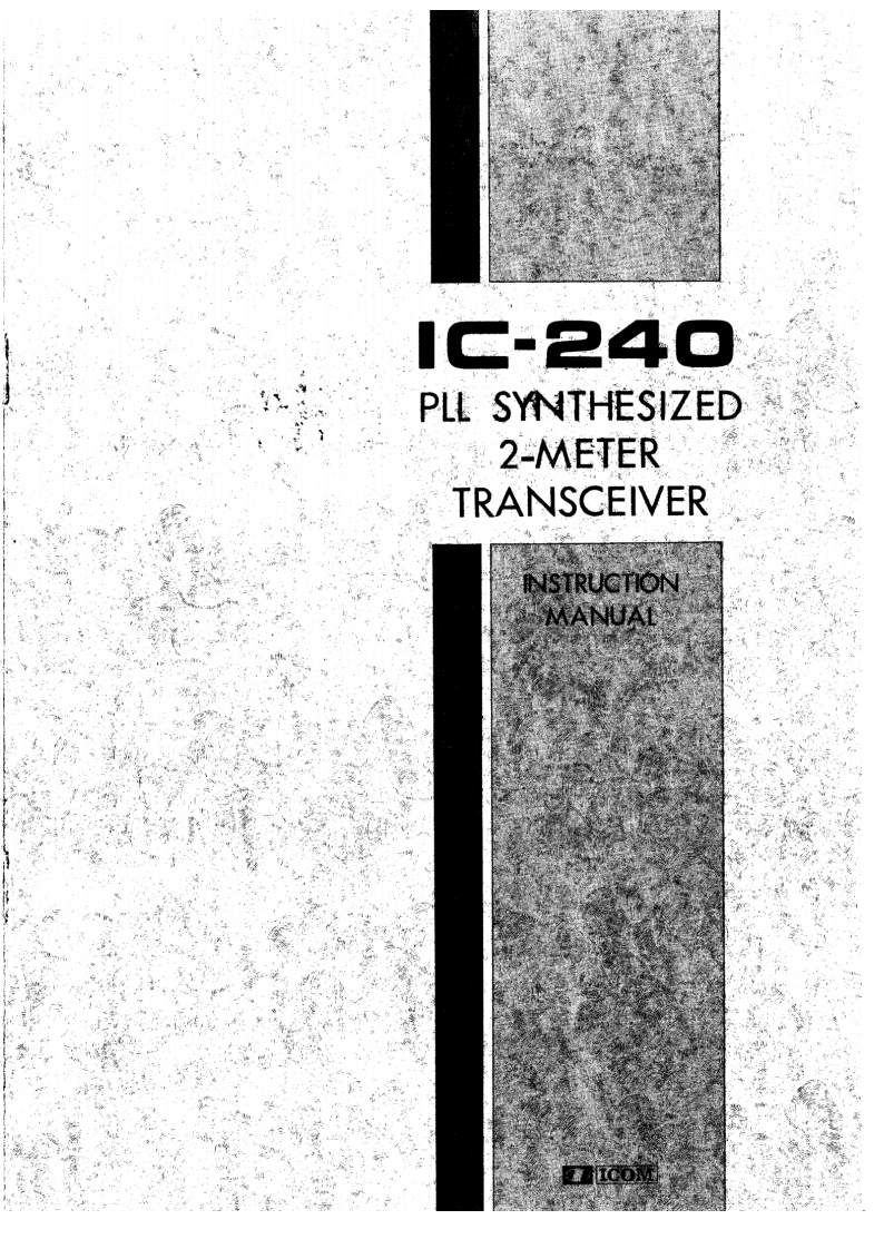 艾可慕Icom_IC-240-(Manual操作说明书手册)20260331中文版-找手册网
