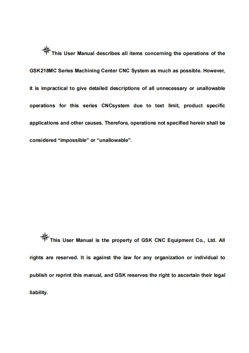 英文-GSK218MC系列PLC安装连接手册第5版（定稿）