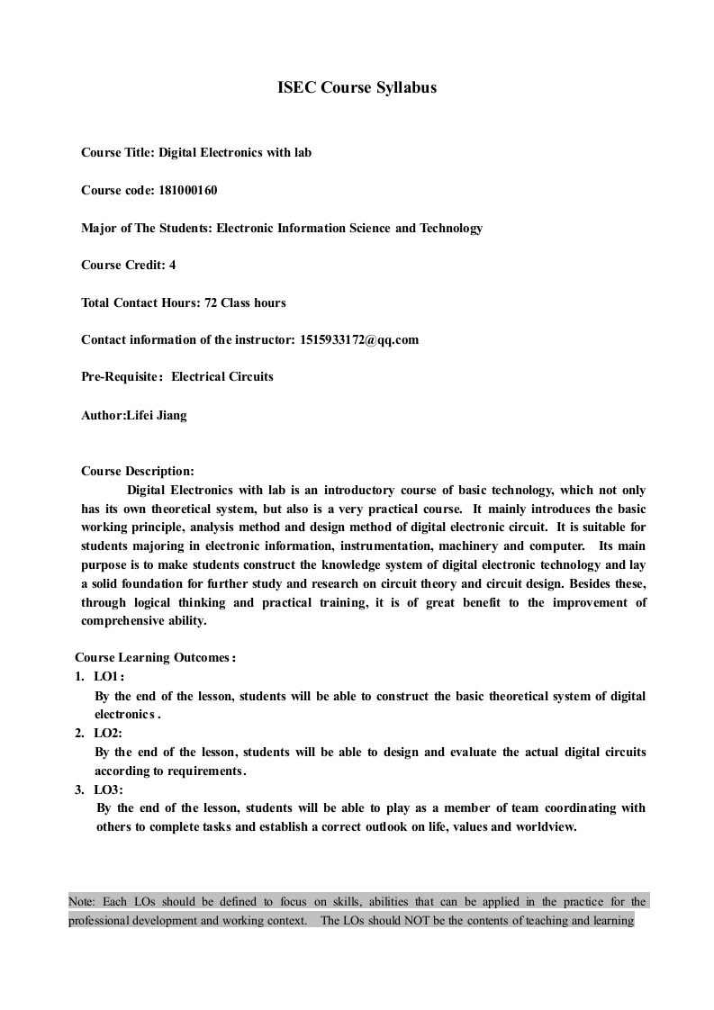 课程概要数位电子技术涵盖实验202320242