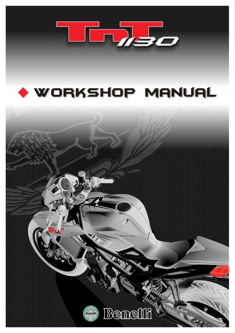 贝纳利Benelli-tnt1130sm摩托车维修手册-找手册网