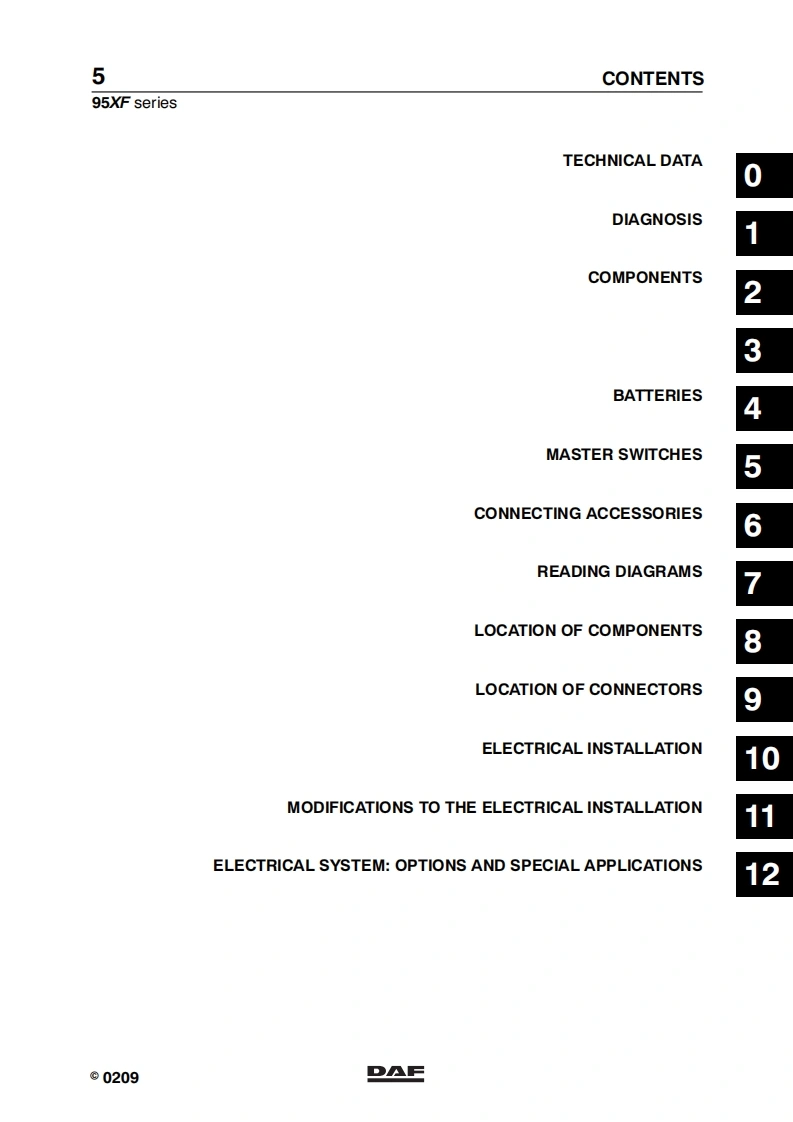 达夫卡车DAF-95-XF-series-PDF-service-manual_维修手册资料-找手册网