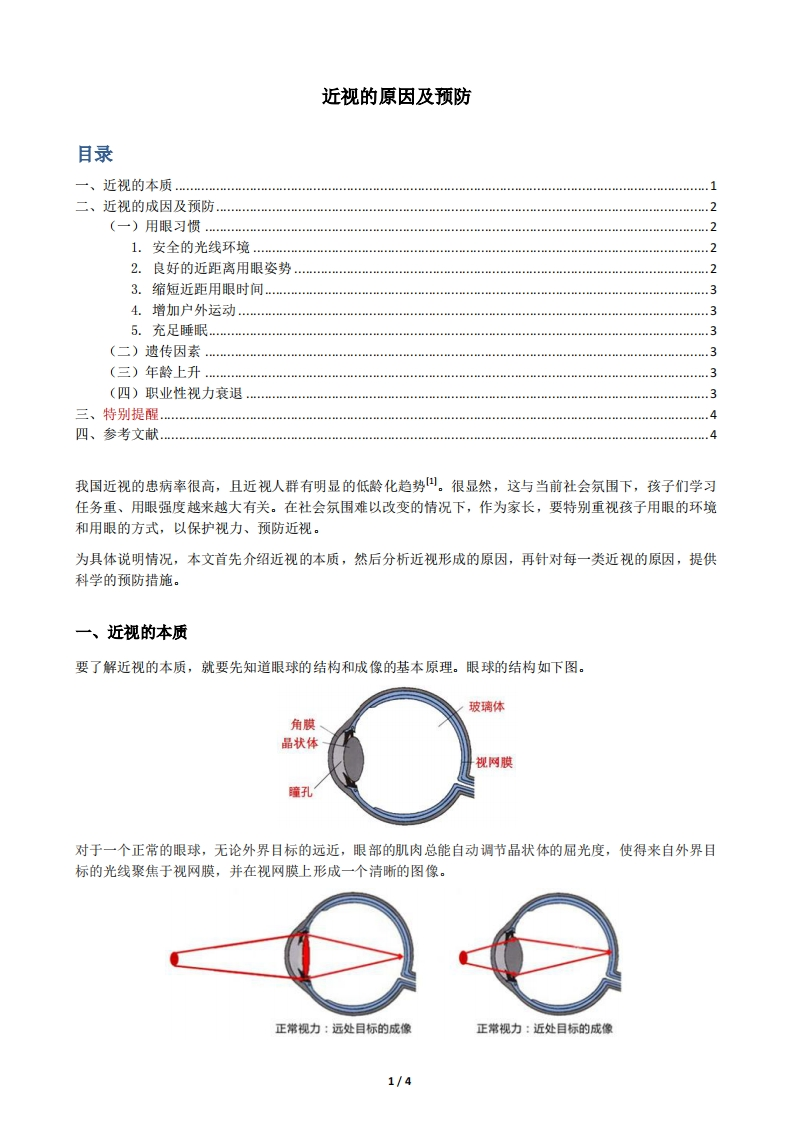 近视的原因及预防新质力文库 - 聚焦新质生产力发展的数字化知识库_行业洞察 / 理论成果 / 实践指南免费下载新质力文库