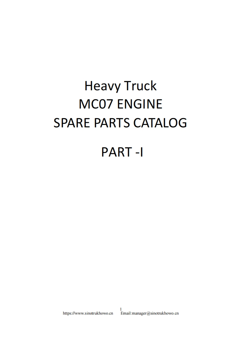 重汽Sitrak-T7H-MC07-Part-I-new
