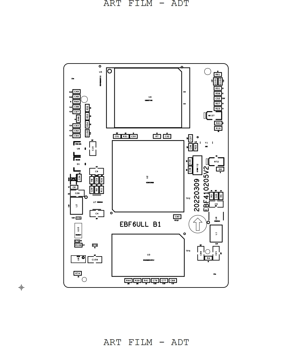 野火_EBF6ULL-B1-核心板_装配图_20220309