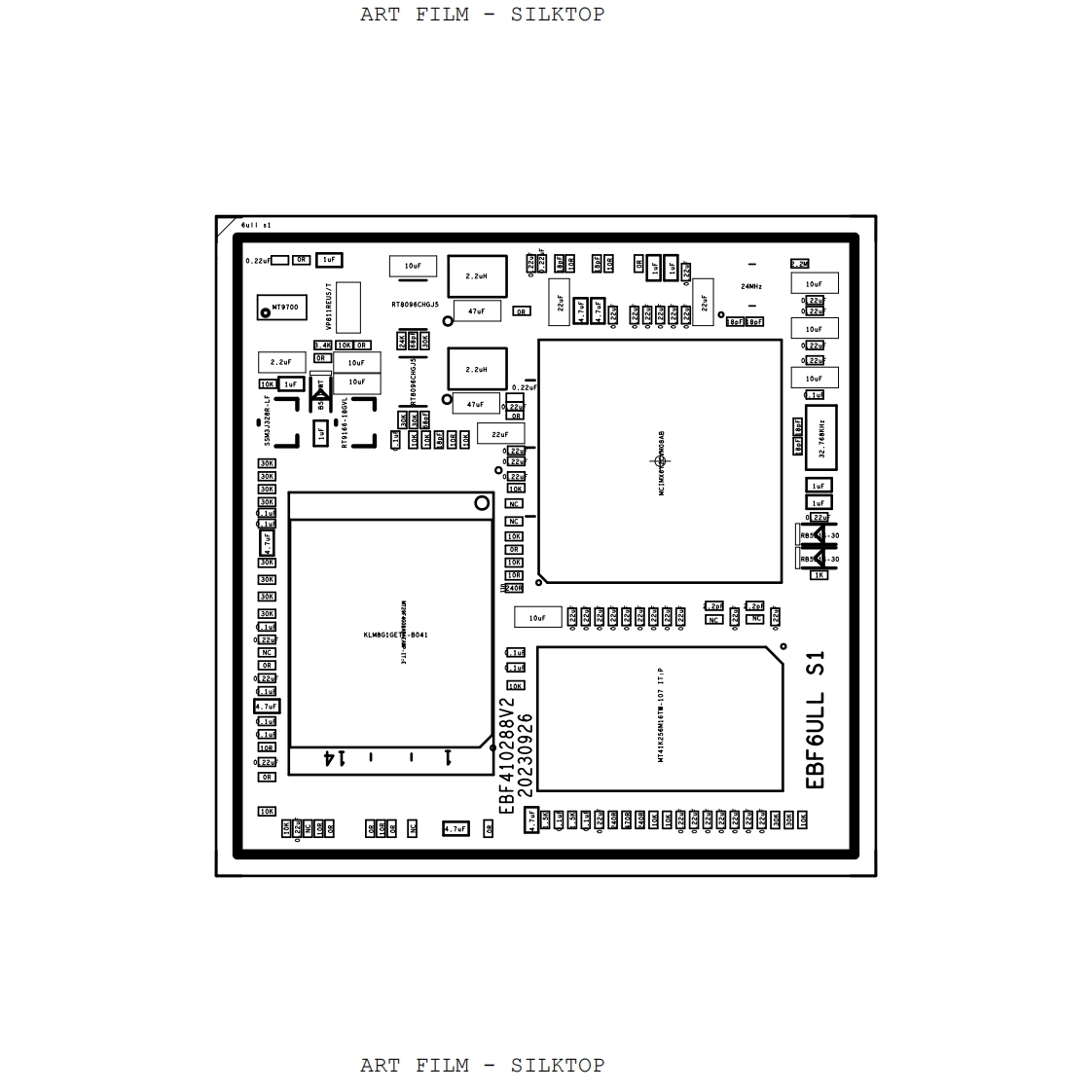 野火_EBF6ULL-S1-邮票孔核心板装配图_EBF410288V2_PCB_20230926