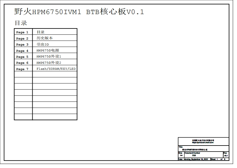 野火_HPM6750IVM2_BTB核心板_20221102