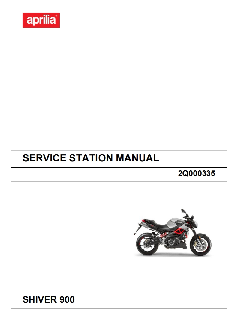 阿普利亚摩托车aprilia-shiver-900-e4-eu-usa-2017-service-station维修图纸手册