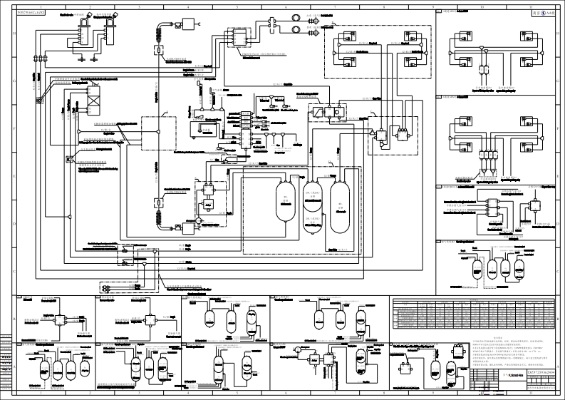 陕汽重卡Shacman-X5000-air-circuit-diagram