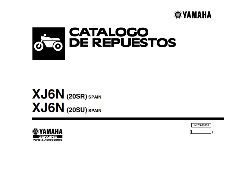 雅马哈XJ6N_2014摩托车维修零部件说明书手册-找手册网
