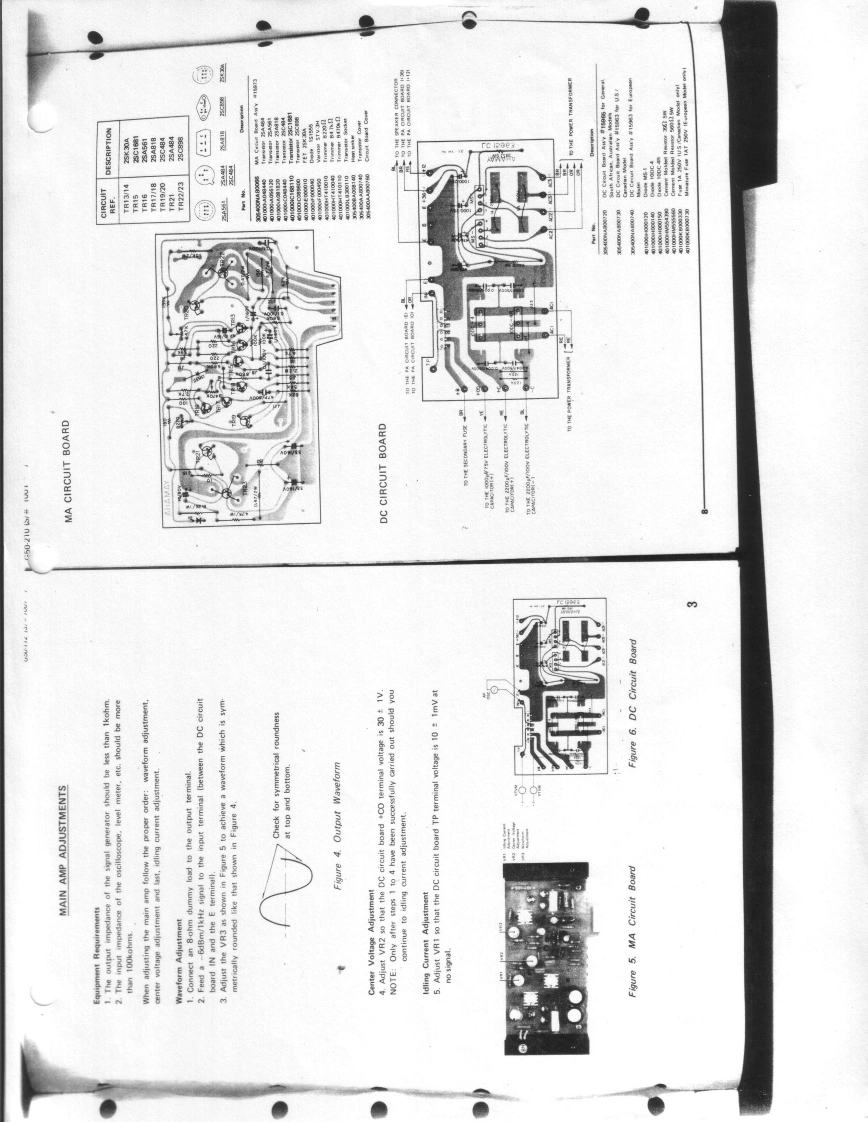雅马哈Yamaha-G50-Bias-AdjustmentsSERVICE-MANUAL维修手册电器原理图