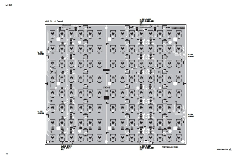 雅马哈Yamaha-M2500E-05-mix维修手册电器原理图