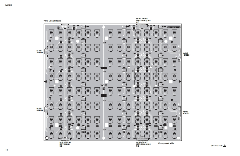 雅马哈Yamaha-M2500E-05-mix维修手册电器原理图