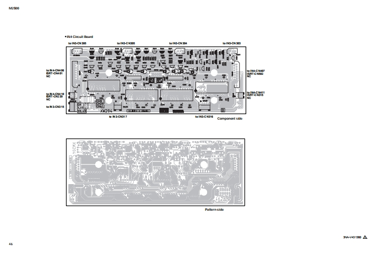 雅马哈Yamaha-M2500E-06-mix维修手册电器原理图