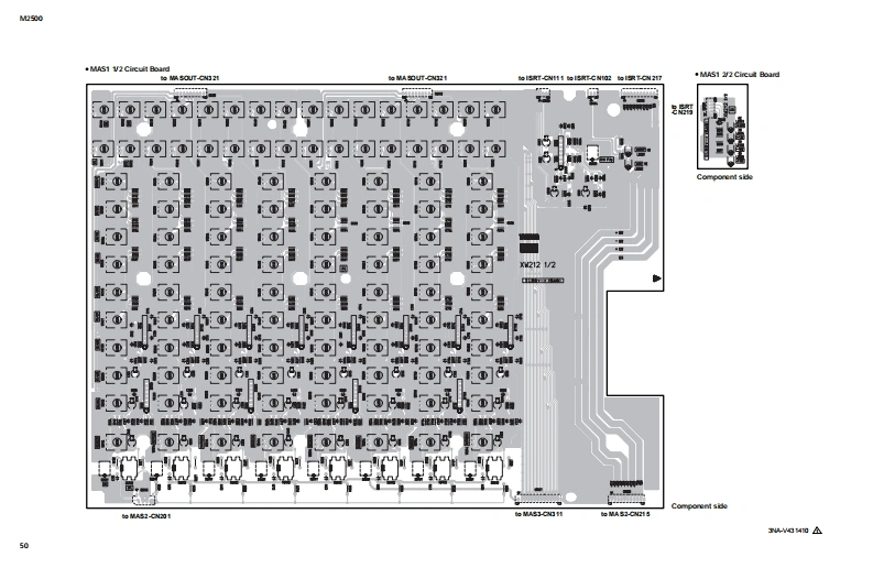 雅马哈Yamaha-M2500E-07-mix维修手册电器原理图