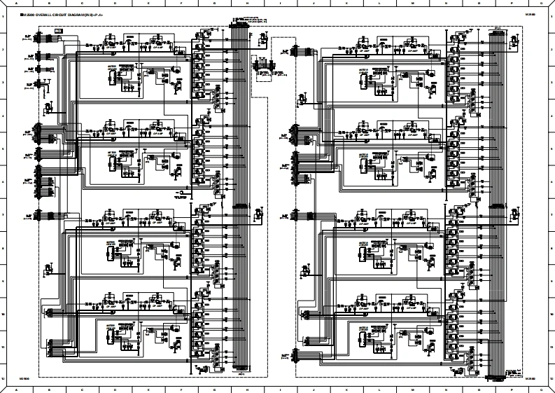 雅马哈Yamaha-M2500E-15-mix维修手册电器原理图