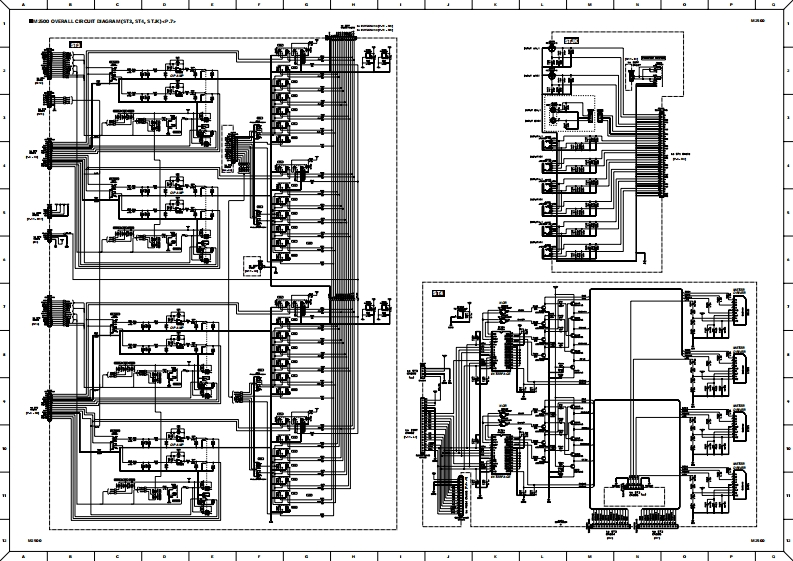 雅马哈Yamaha-M2500E-18-mix维修手册电器原理图
