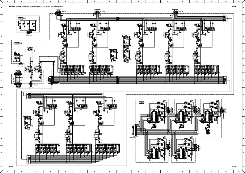 雅马哈Yamaha-M2500E-19-mix维修手册电器原理图