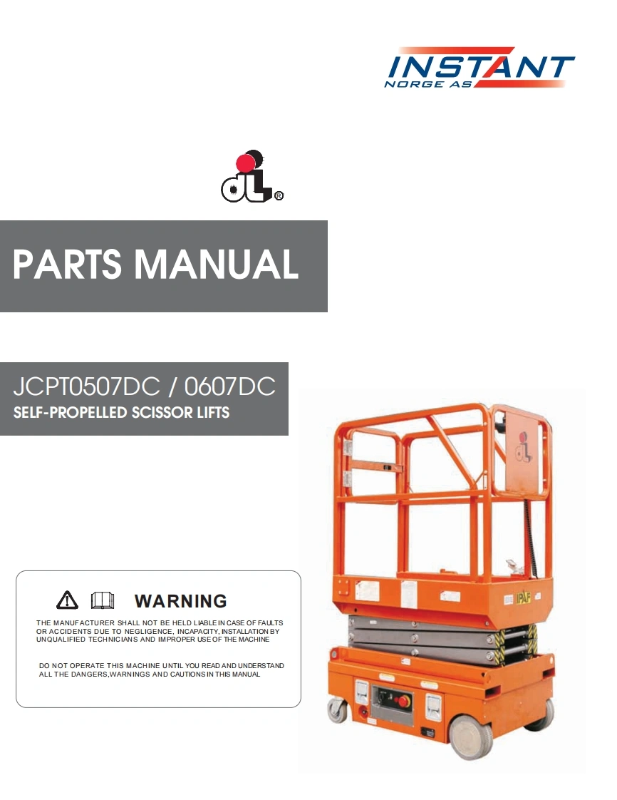 鼎力JCPT0507DC-0607DC-parts-manual零部件手册含电器原理图-找手册网