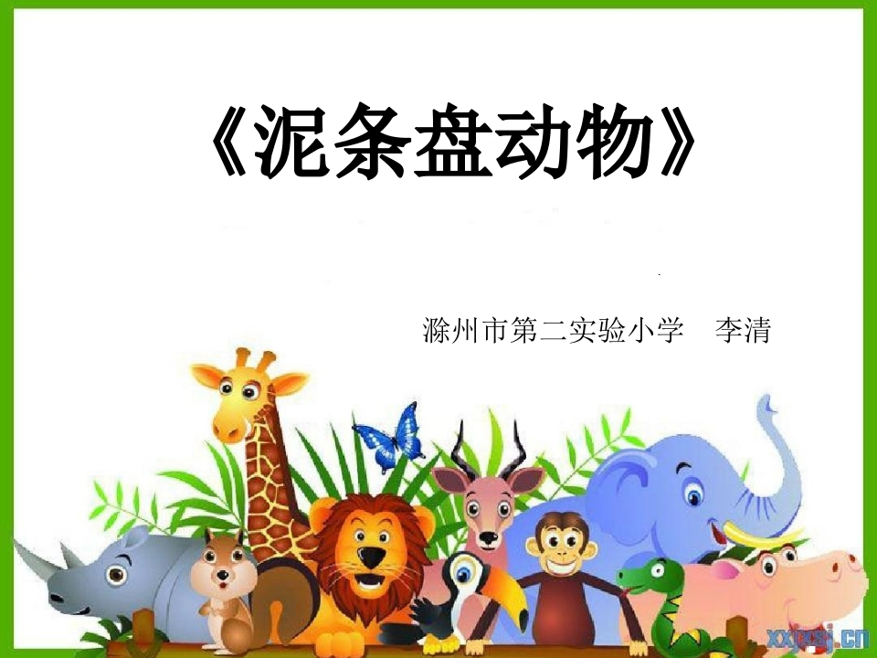 （第二学时）动物大明星